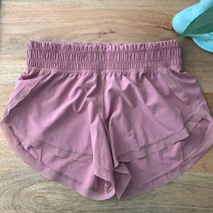 Lululemon unlined shorts size 4 spiced chai color